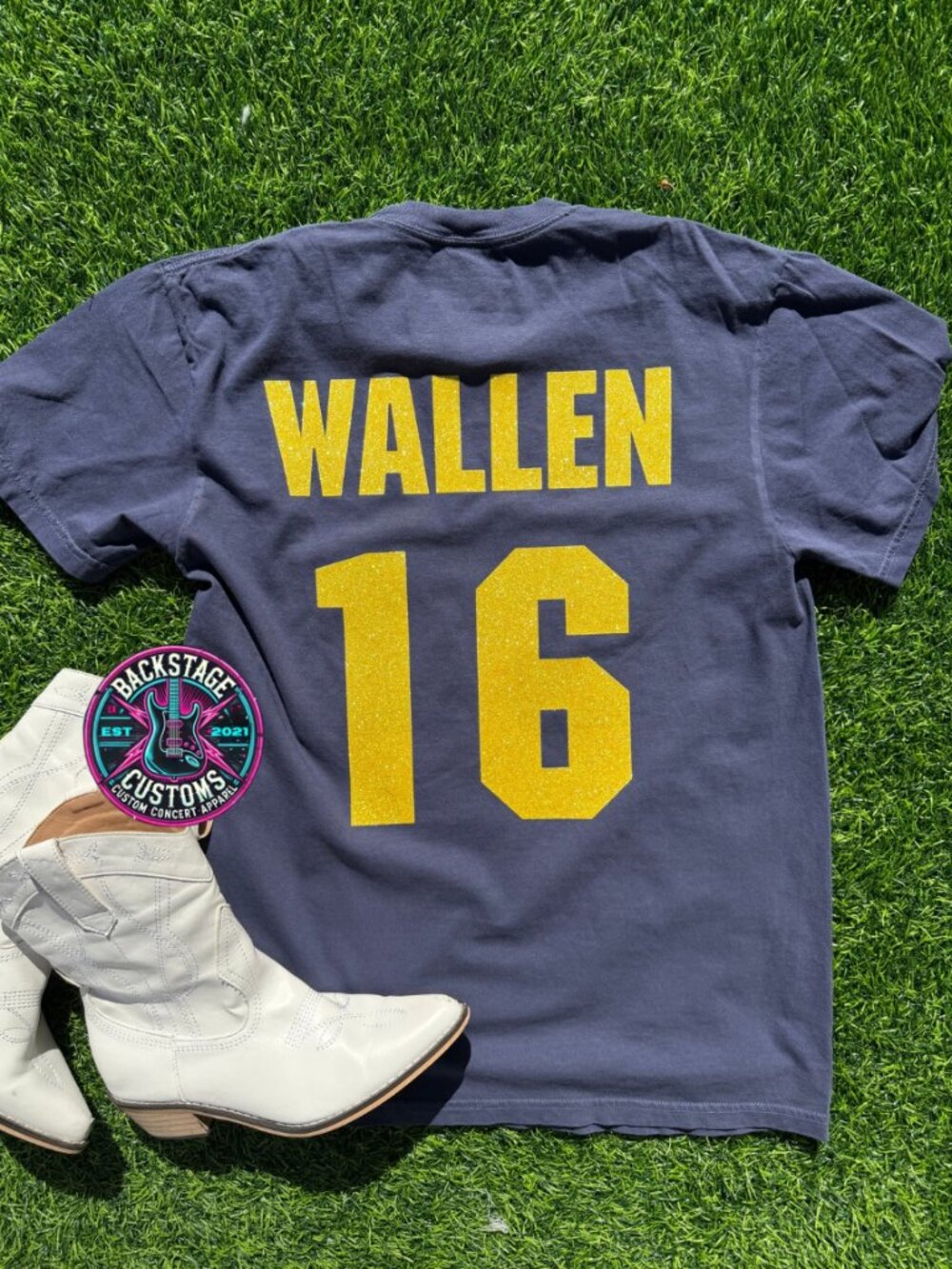The Big House Wallen Glitter Tee